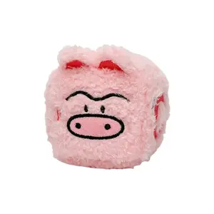 Плюшевый брелок-антистресс Piglet Puppy Dice высотой 12 см 77 SEVEN DREAM