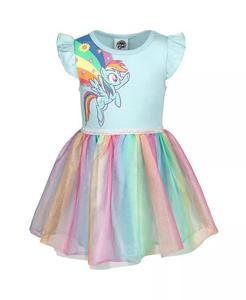 Платье для девочек Pinkie Pie Rainbow Dash от малыша до большого ребенка My Little Pony