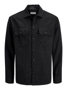 Черная верхняя рубашка Jack & Jones