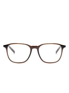 Очки в квадратной оправе Montblanc, коричневый