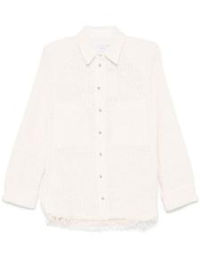 IRO рубашка Solaria, нейтральный цвет