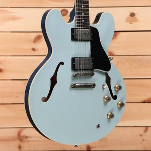 Электрогитара Gibson PSL 1961 ES-335 Ultra Light Aged - Frost Blue/Pelham Blue - 130808 - PLEK'd