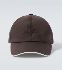 Бейсболка с логотипом Loro Piana, Ginger Snap Ivory