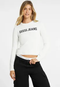 Джемпер с интарсией Guess Jeans, Creme