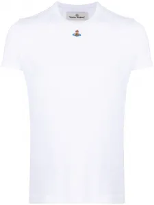 Футболка Orb с вышитым логотипом Vivienne Westwood, белый