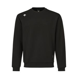 Спортивный стиль вязаный свитшот мужской DESCENTE, Bk-Bk