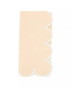 Набор салфеток с зубчатым краем размером 4,20 x 20 дюймов Saro Lifestyle, розовый