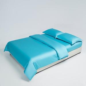 UJNHGQ Комплект постельного белья небесно-голубой 100% хлопок однотонный Color 1