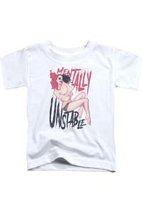 Футболка с коротким рукавом Batman Unstable для малышей Gildan, белый