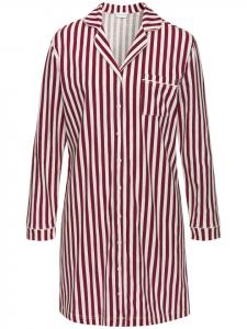 Ночная рубашка в красно-белую полоску LASCANA