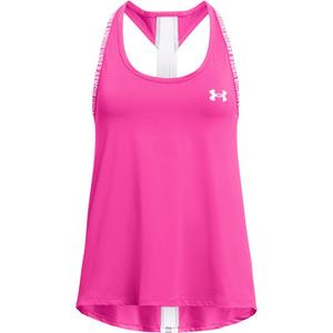 Нокаутирующий танк Mädchen ärmellos Under Armour, розовый