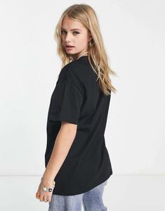 Черная оверсайз-футболка Vans Flying V