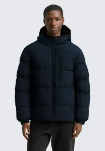 Зимняя куртка-пуховик с капюшоном Tom Tailor Denim, Sky Captain Blue