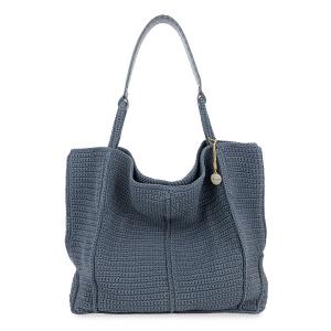 Большая сумка-тоут Los Feliz The Sak, цвет Hand Crochet - Maritime