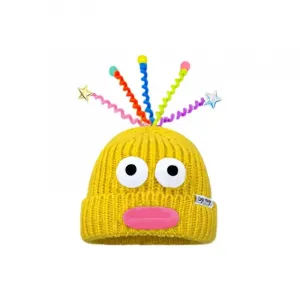 FREE RABBITⅡ Пряжа пуловерная шапка Unisex, Yellow