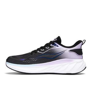 WARRIOR Женские противоударные нескользящие износостойкие низкие повседневные беговые кроссовки в темно- и светло-фиолетовых тонах, цвет Dark and Light Purple