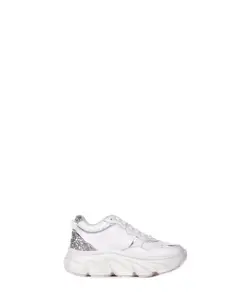Массивные кожаные кроссовки с блестками Liu Jo, белый