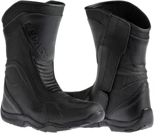 Мотоциклетные ботинки REFLECT 2.0 WP для мужчин, туристические, с высокой видимостью, светоотражающими полосами, водонепроницаемые, черные Befast, Black