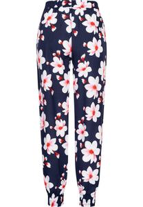 Спортивные брюки MIT BÜNDCHEN 2-POCKETS BIG FLOWERS Cloud 5ive, темно-синий