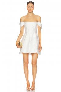 Платье валентина Amanda Uprichard, белый