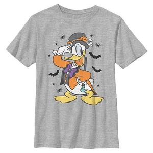 Футболка с принтом Donald Duck Spooky для мальчиков 6-20 Disney