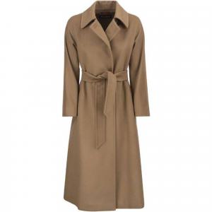MaxMara Studio Женское пальто верблюжьего цвета Camel, Camel