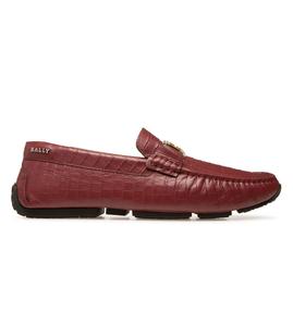 Bally Palan 6300826 Мужские туфли Heritage Red Calf из тисненой кожи