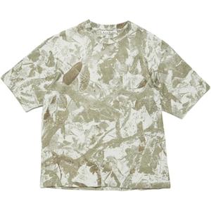 Футболка-крутка расслабленного кроя Acne Studios, светло-зеленый