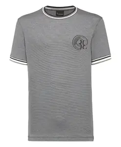 Футболка с круглым вырезом, короткий рукав, двусторонний крой Billionaire, черный