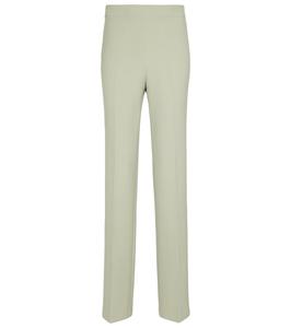 Прямые креповые брюки Goldie с высокой талией Safiyaa, Smoke