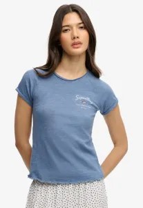 Спортивная футболка с графическим принтом в стиле «слаб» Superdry & Co, Tidal Blue