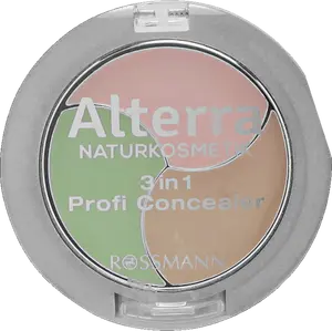 Консилер Alterra NATURKOSMETIK 3in1 Profi Concealer