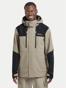 Куртка для активного отдыха стандартный крой Jasper 2l 1108373 Jack Wolfskin, серый