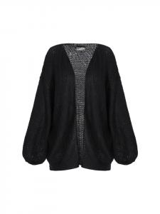DreiMaster Женский кардиган черного цвета