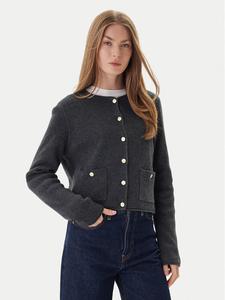 Кардиган regular fit WW0WW46441 Tommy Hilfiger, серый