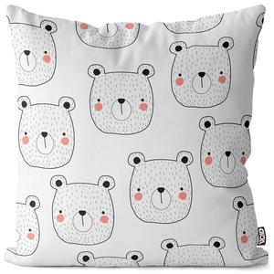 VOID Little Bear Детская наволочка с изображением животных Полиэстер Водонепроницаемая подушка для улицы и дома Размер: 80 x 80 см