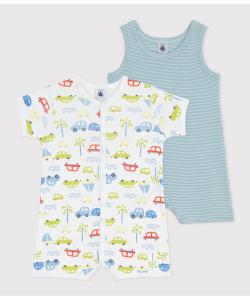 Комбинезоны с принтом (комплект из 2 шт.)