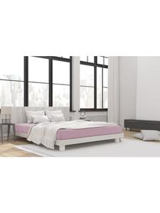 Простыня Hahn Haustextilien, цвет mauve