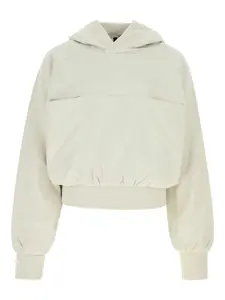 Укороченное худи ENTIRE STUDIOS, белый