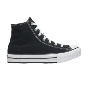 Кроссовки Converse Chuck Taylor All Star EVA Lift Platform High GS 'Black', черный