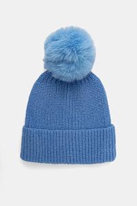 Шапка из смеси шерсти Morgan, синий