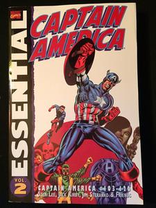 Essential Captain America, Vol. 1 (Marvel Essentials) (Marvel Comics)