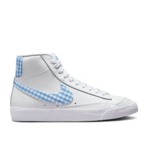 Кроссовки Nike Wmns Blazer Mid '77 'University Blue Gingham', белый