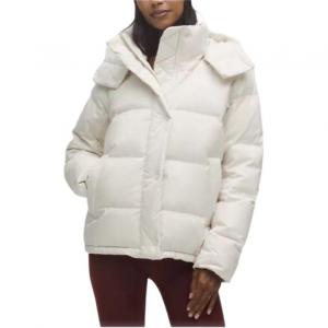 Пуховик Wunder Puff Series женский Lululemon, светло-белый
