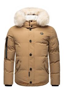 Зимняя куртка Халваар STONE HARBOUR, цвет Light Brown Mit Fell