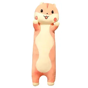 Милые и игривые плюшевые игрушки хомяки высота 70cm/90cm/110cm Fluffy bear, розовый