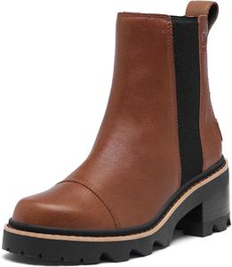 Женские ботинки SOREL Joan Now Chelsea, Velvet Tan, Black