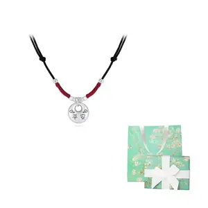 MGS S999 Niche Design Advanced Everyday Commute Date BFF Style, Sterling Silver ожерелье женское