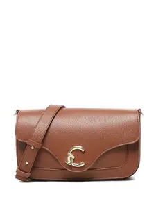 Сумка через плечо C-me среднего размера Coccinelle, коричневый