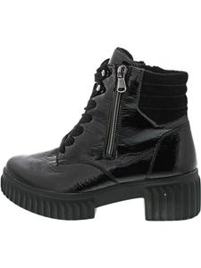 WALDLÄUFER Ботильоны H-Nala на шнуровке, черные